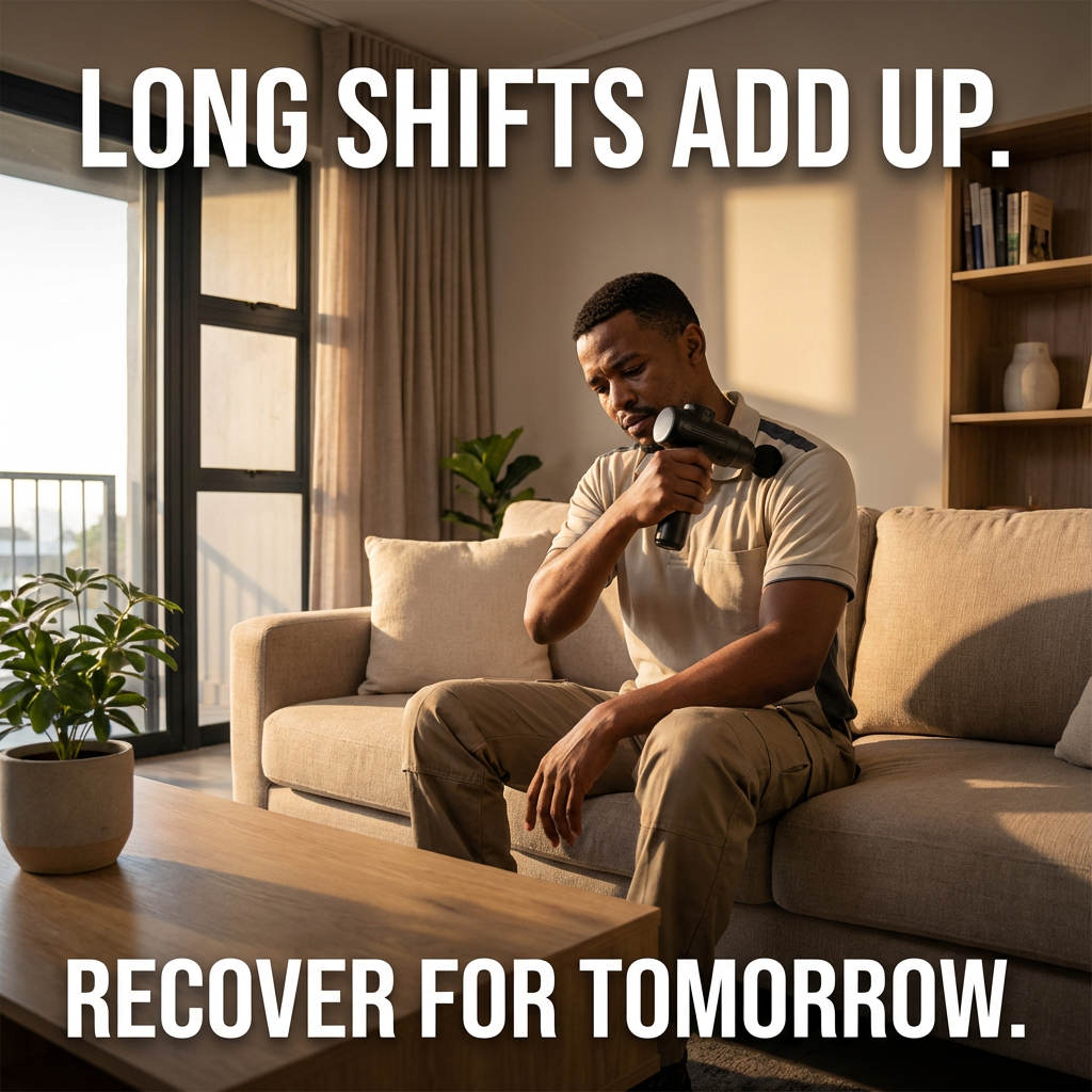 AfterShift Muscle Recovery Gun